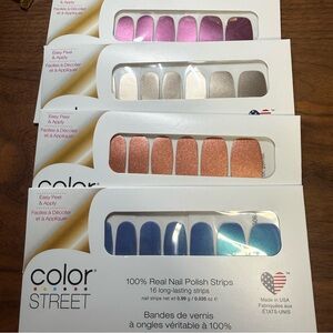 4 Color Street Set Bundle